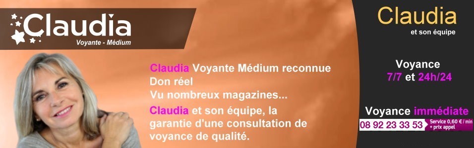 Voyance avec Claudia voyante mdium